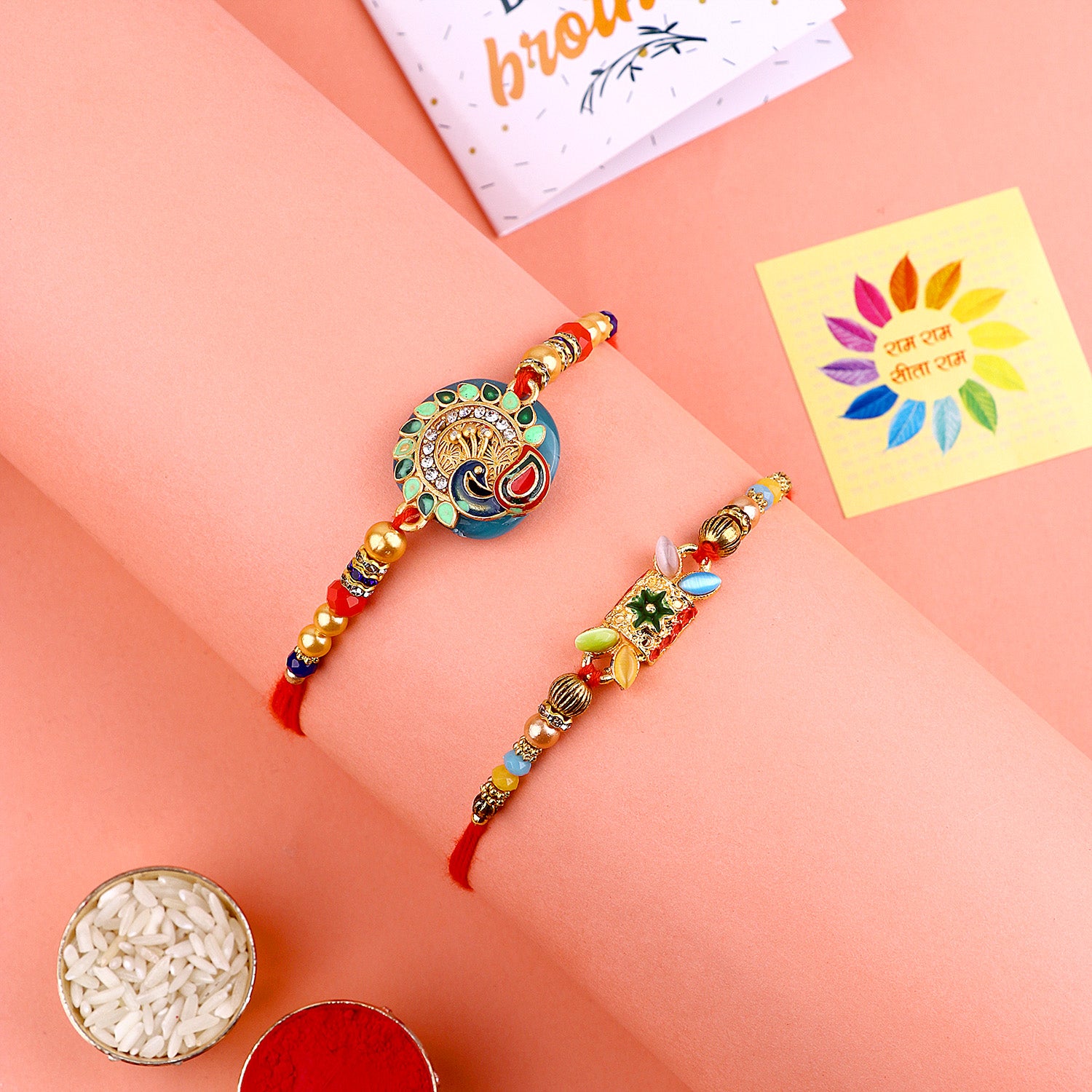 Double Blessings: Rakhis Set of 2
