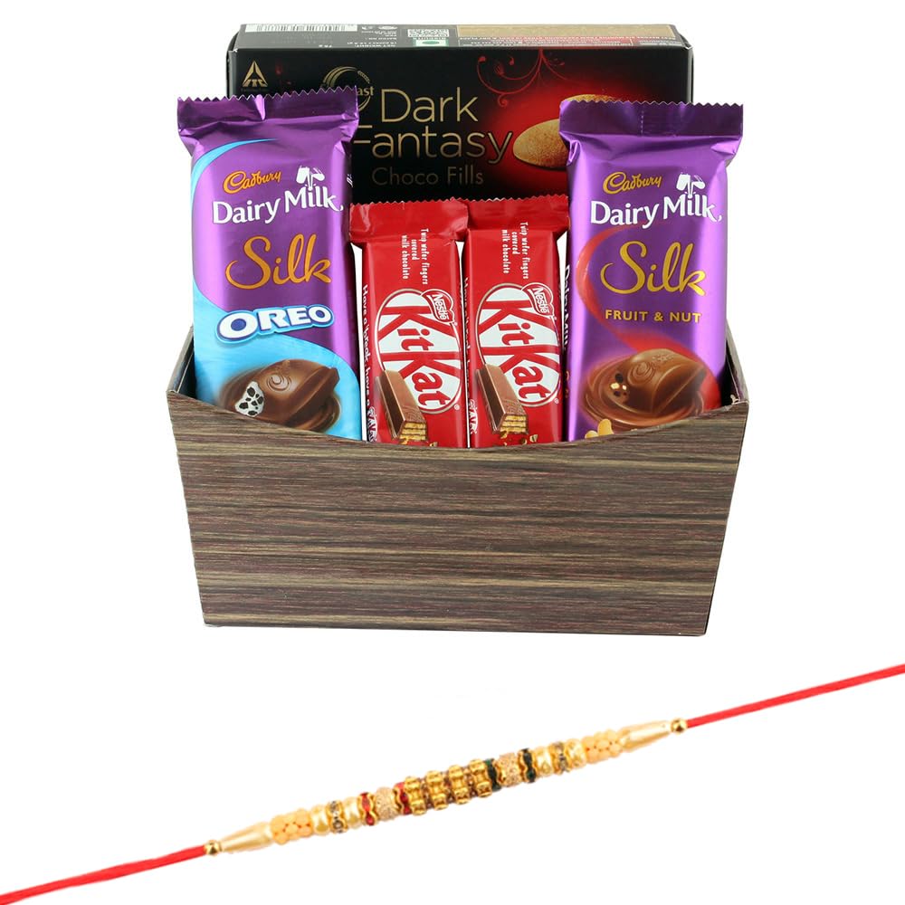 Rakhi and Chocolate box for your Brother Rakhi and Chocolate box for your Brother