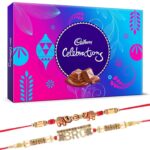 Cadbury Celebration Pack with Set of 2 Rakhi