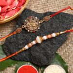 Radha-Krishna Rakhi and Roli Chawal