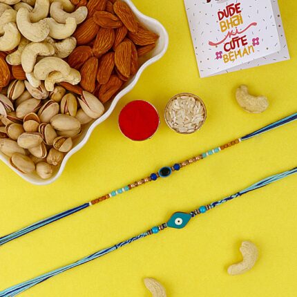 Wellness Bond Rakhi Strengthened with Nutritious Dry Fruits