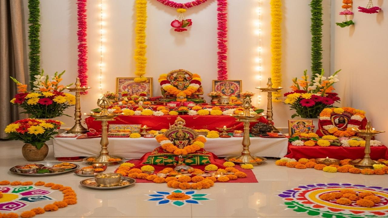 नवरात्रि की तैयारी में पूजा स्थल कैसे सजाएँ?