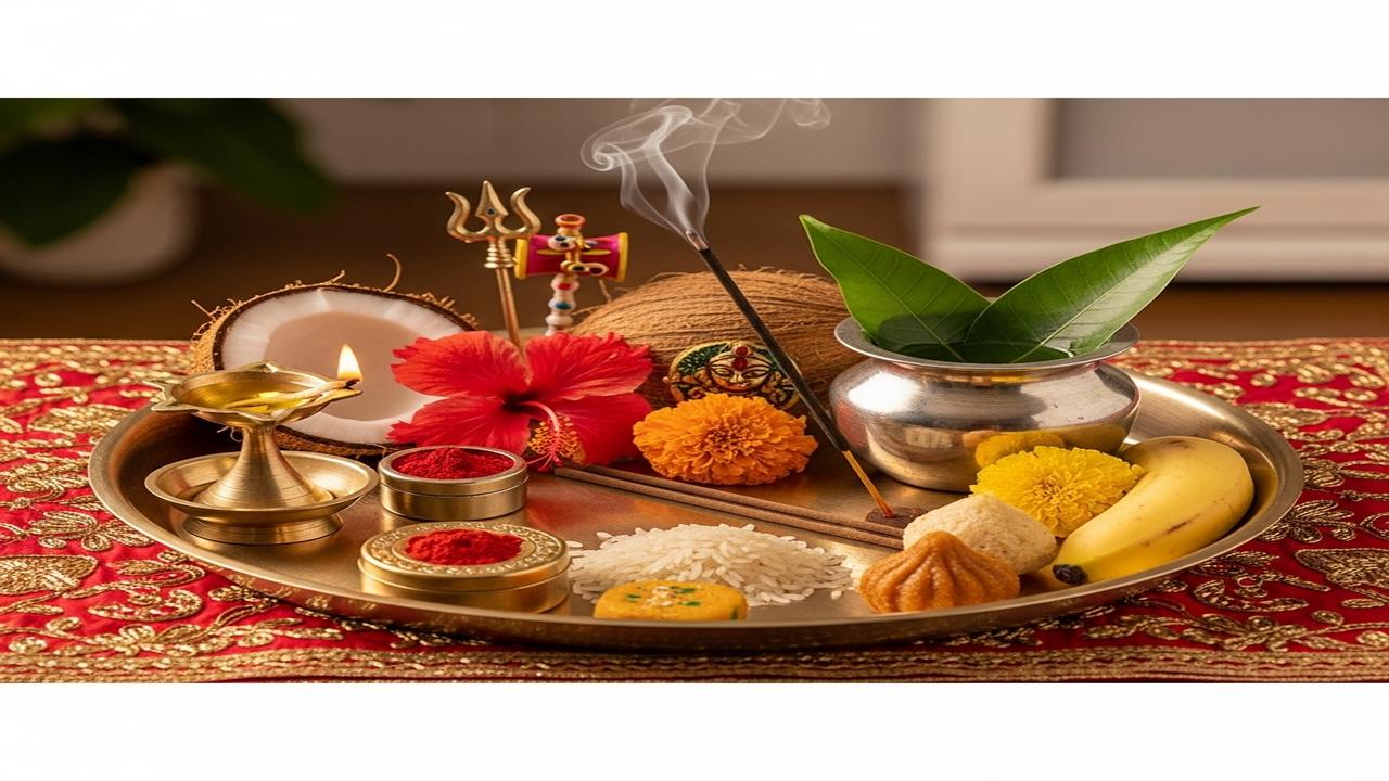 नवरात्रि से पहले पूजा थाली में क्या-क्या रखना चाहिए?