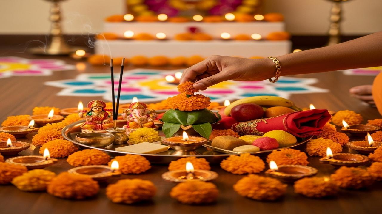 Diwali Puja Vidhi 2025: घर पर ऐसे करें दिवाली की पूजा, जानें कलश स्थापना से आरती तक की पूरी प्रक्रिया, पंडित जी ने बताए नियम