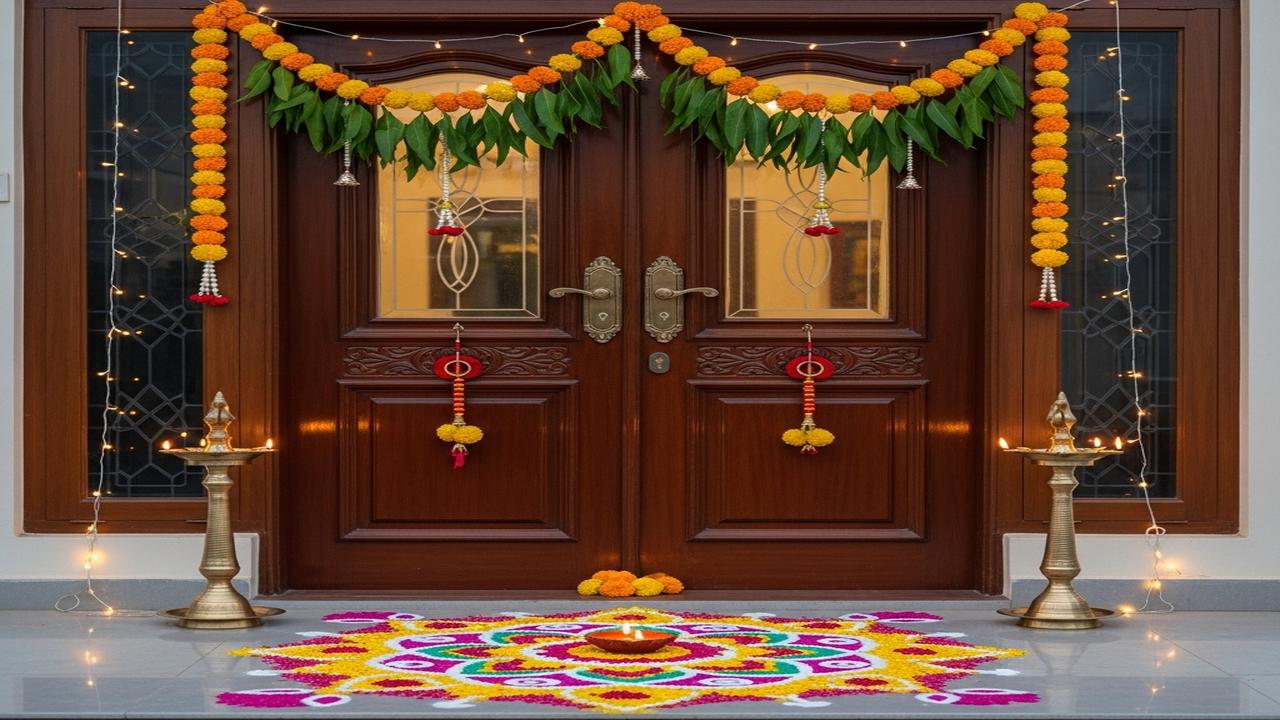 Diwali Decoration 2025: घर के मुख्य द्वार पर जरूर लगाएं ये 4 चीजें, मां लक्ष्मी का होगा आगमन, घर में आएगी सुख-समृद्धि