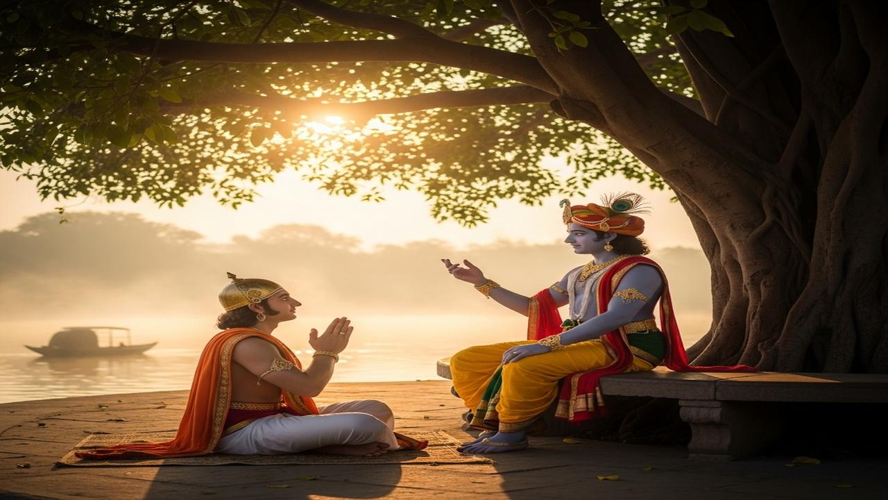 Krishna Explains How to Cross Beyond Gunas