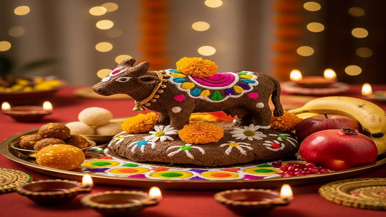 Diwali 2025: गोवर्धन पूजा पर गोबर से ही क्यों बनाए जाते हैं गोवर्धन?