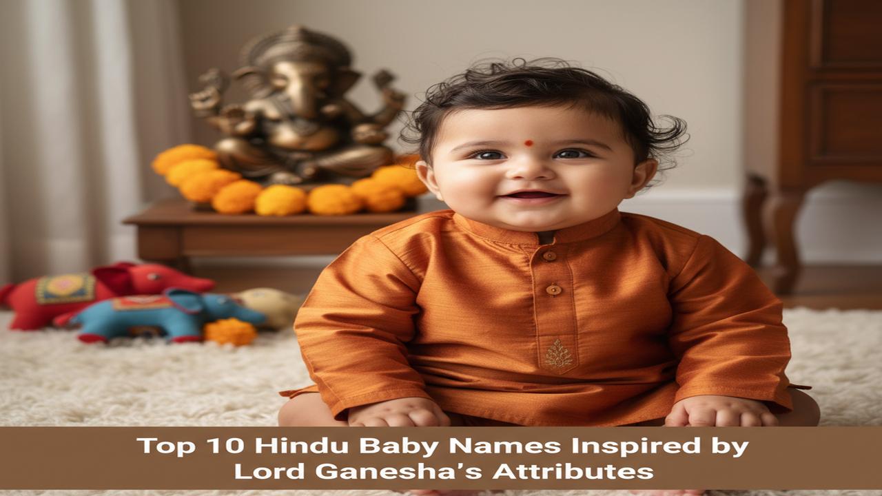 Top 10 Hindu Baby Names Inspired by Lord Ganesha's Attributes