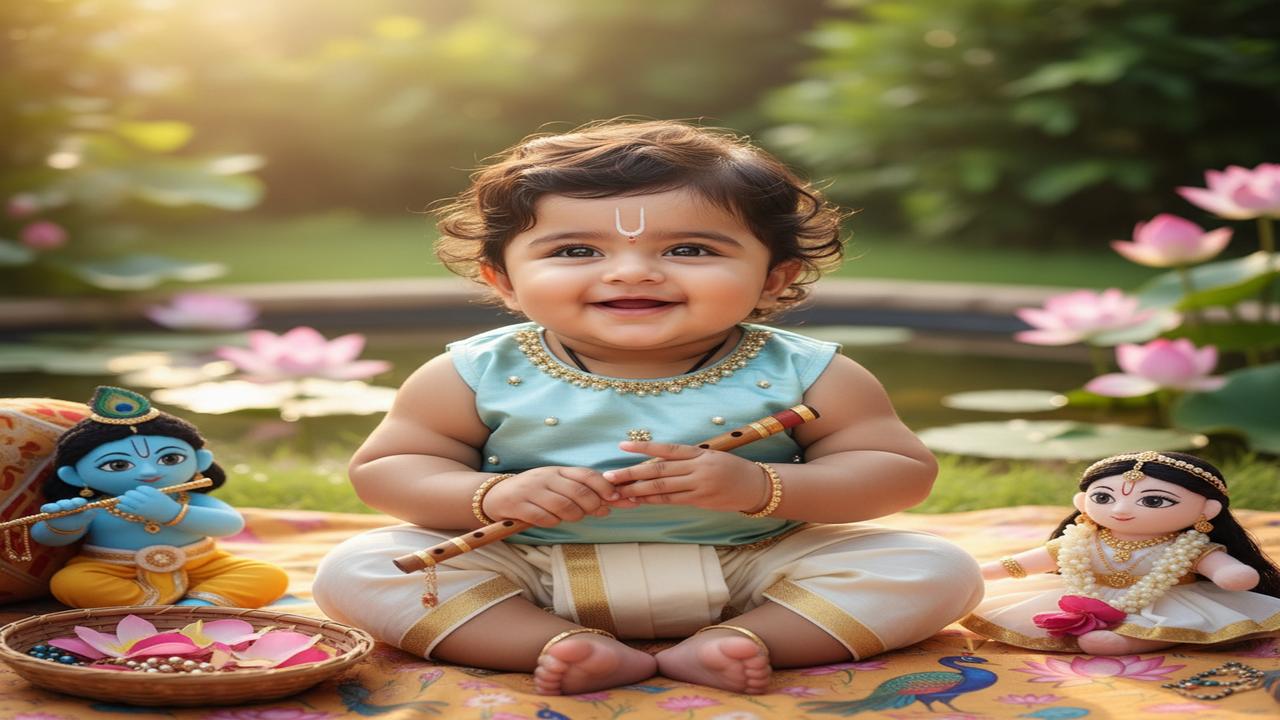 10 Baby Names That Mean 'Embodiment of Love', inspired by Radha-Krishna